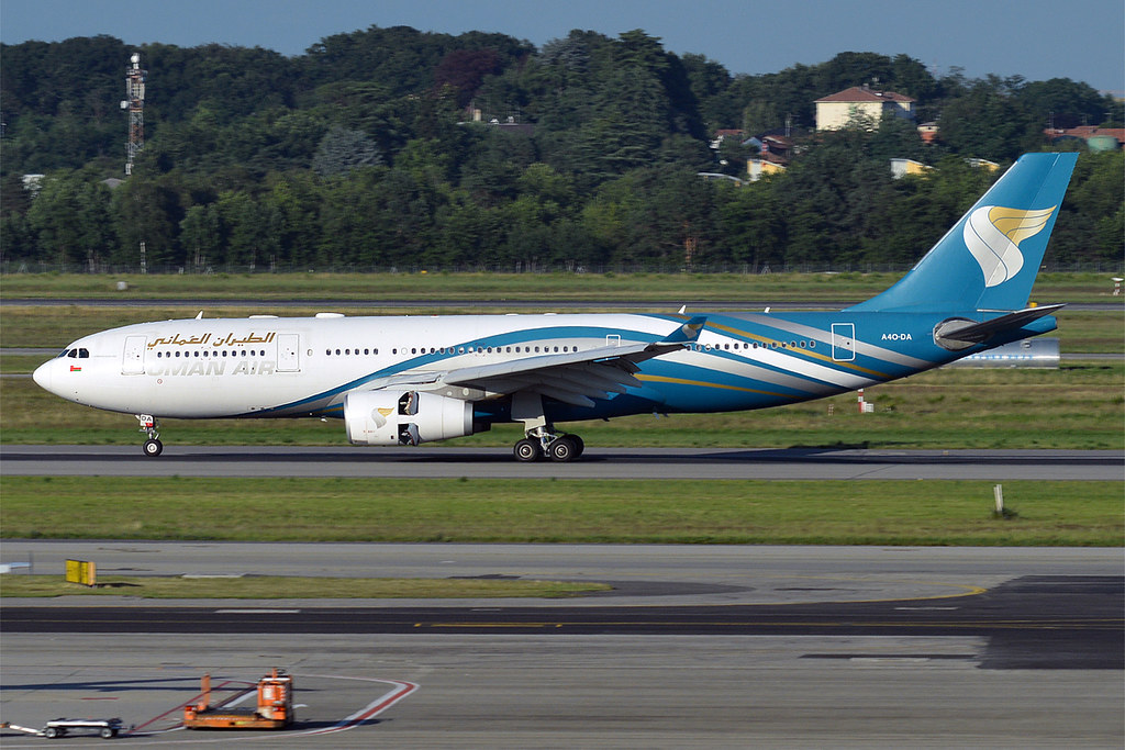 Photo of Oman Air A4O-DA, Airbus A330-200