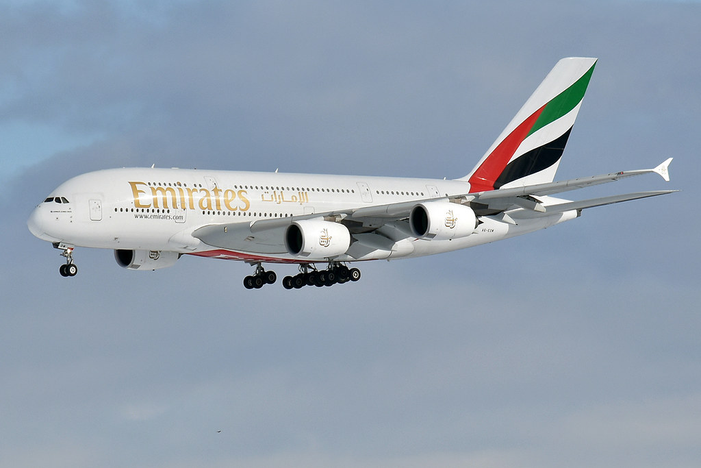 Photo of Emirates Airlines A6-EOM, Airbus A380-800