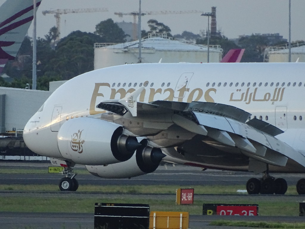 Photo of Emirates Airlines A6-EUE, Airbus A380-800