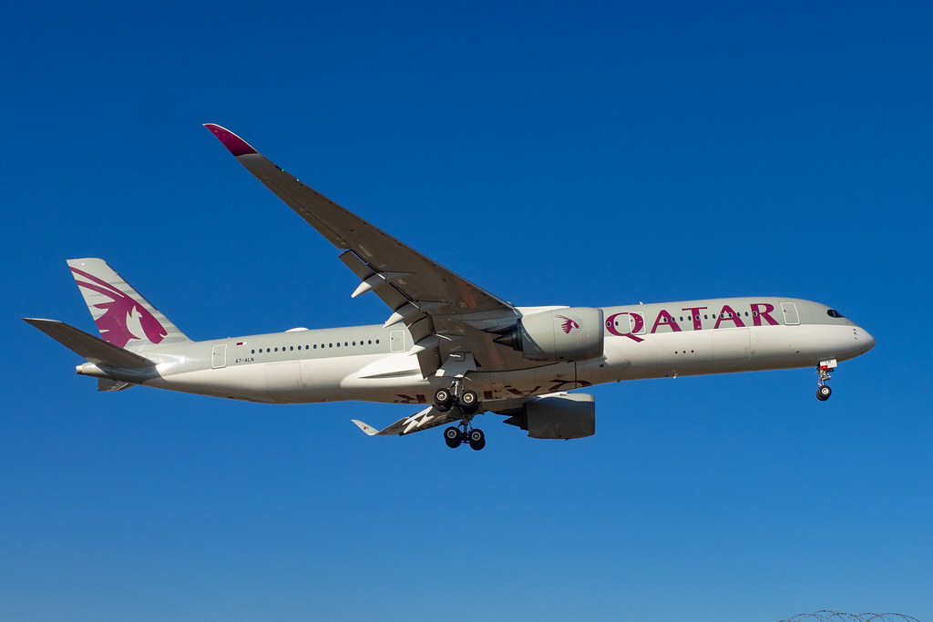 Photo of Qatar Airways A7-ALN, Airbus A350-900