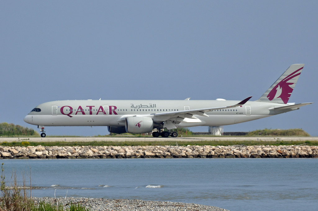 Photo of Qatar Airways A7-ALN, Airbus A350-900