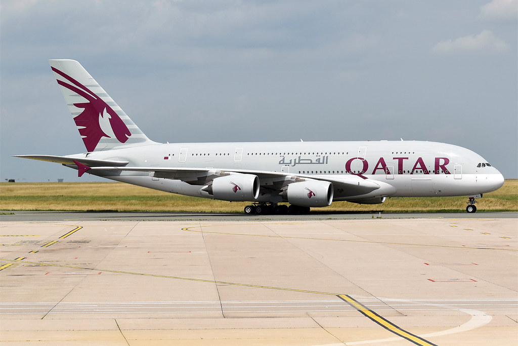 Photo of Qatar Airways A7-APJ, Airbus A380-800
