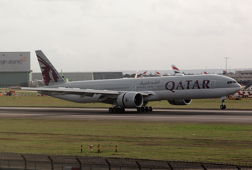 Photo of Qatar Airways A7-BED, Boeing 777-300