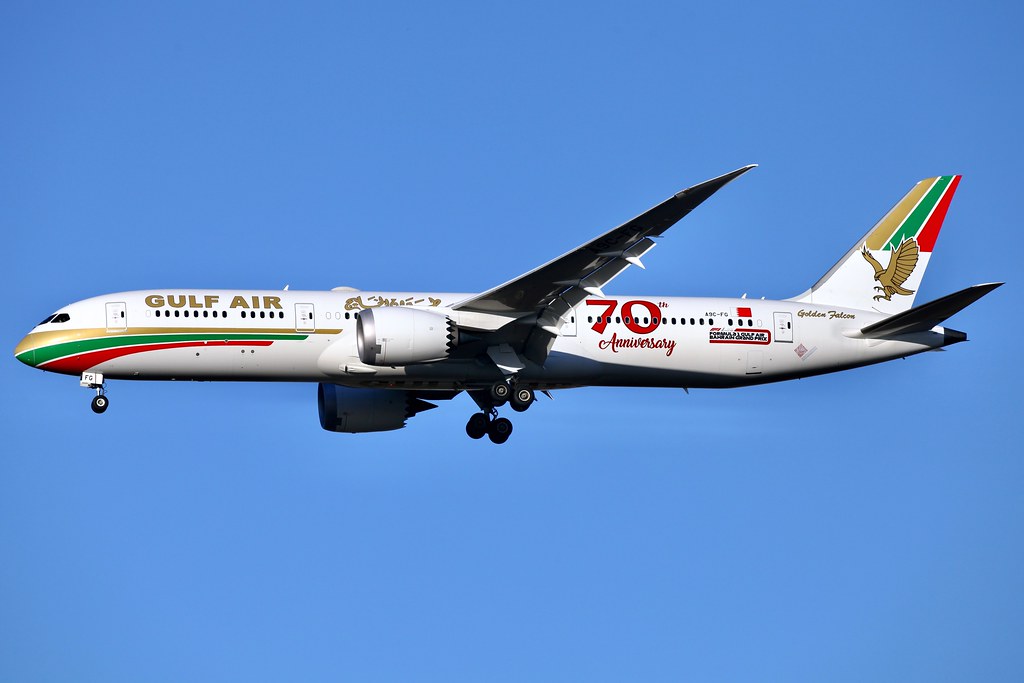 Photo of Gulf Air A9C-FG, Boeing 787-9 Dreamliner