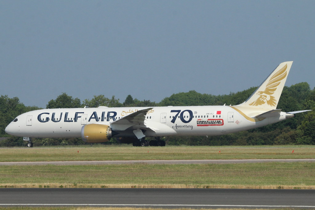 Photo of Gulf Air A9C-FJ, Boeing 787-9 Dreamliner