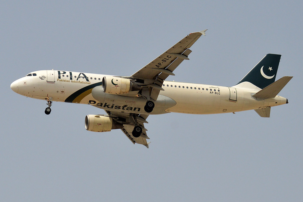 Photo of PIA Pakistan International Airlines AP-BLC, Airbus A320