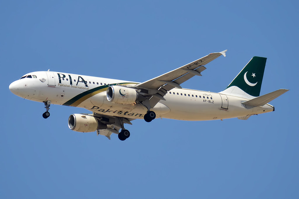 Photo of PIA Pakistan International Airlines AP-BLZ, Airbus A320