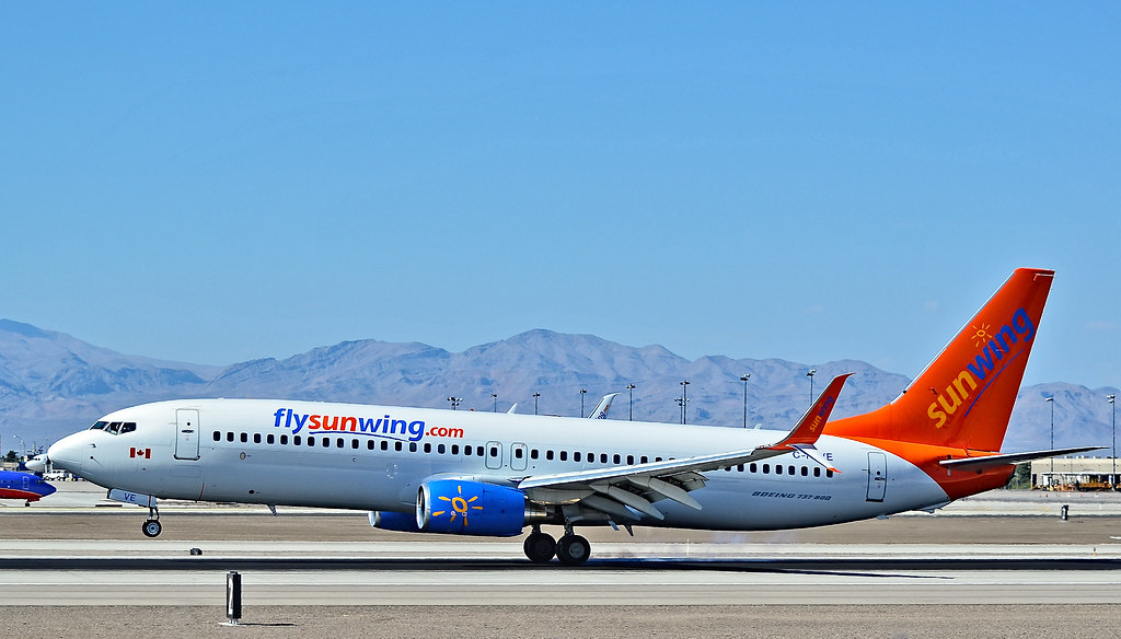 Photo of Sunwing Airlines C-FJVE, Boeing 737-800