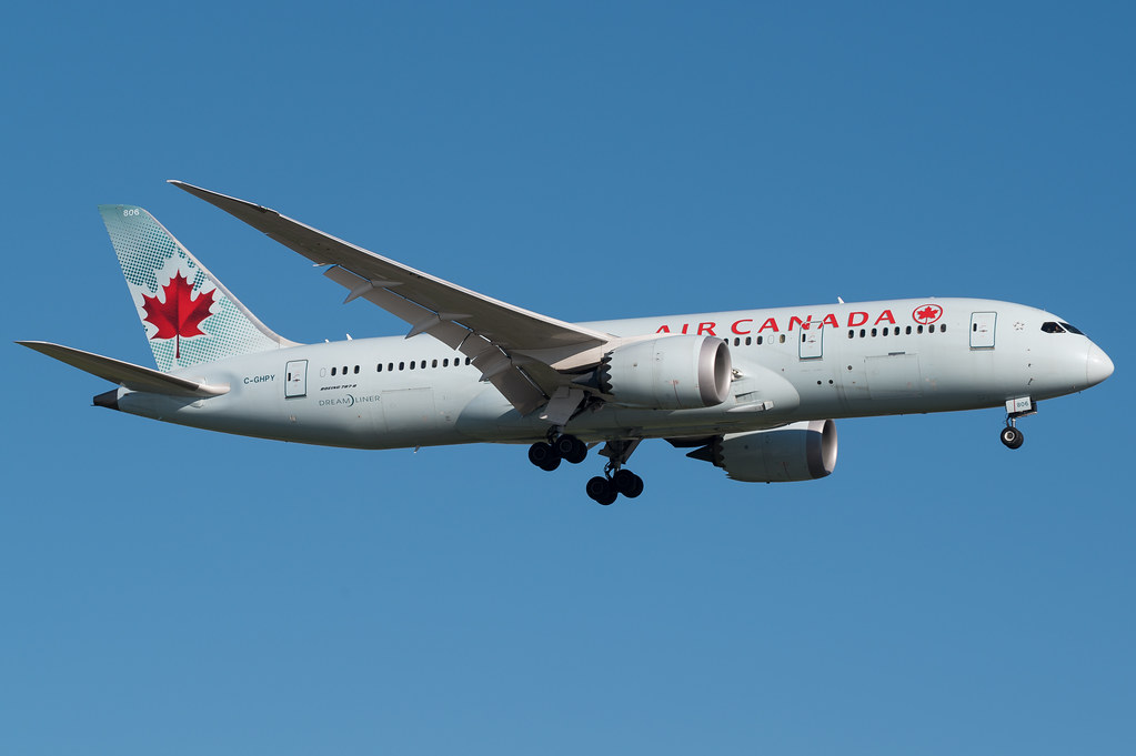 Photo of Air Canada C-GHPY, Boeing 787-8 Dreamliner