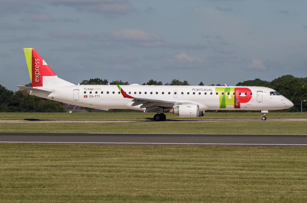 Photo of TAP Air Portugal CS-TTY, Embraer ERJ-195