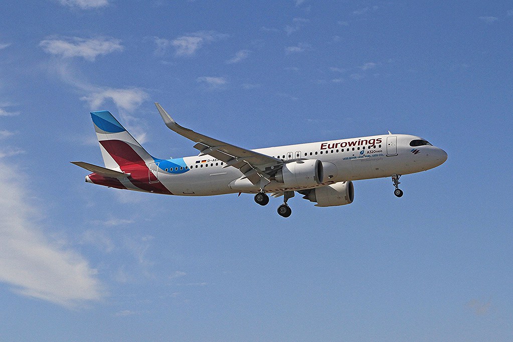 Photo of Eurowings D-AENG, Airbus A320-200N