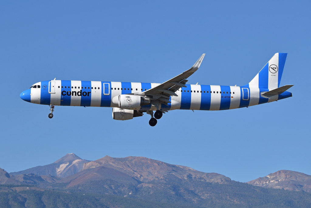 Photo of Condor Airlines D-ATCF, Airbus A321