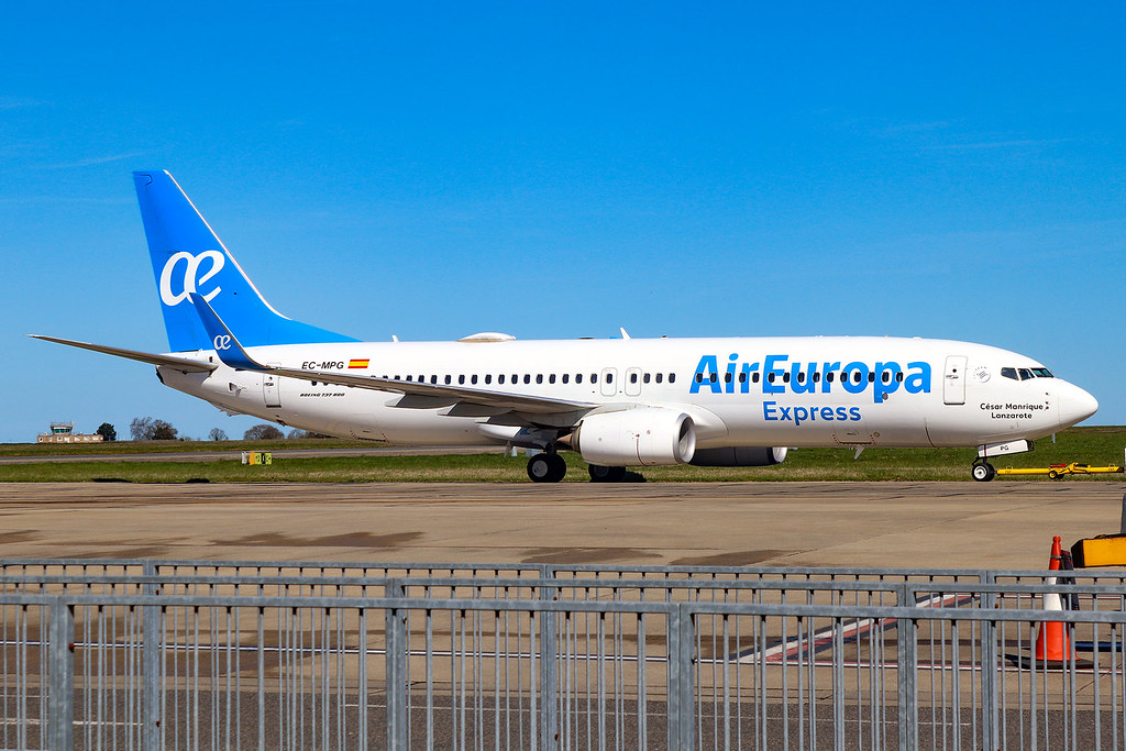 Photo of Air Europa EC-MPG, Boeing 737-800