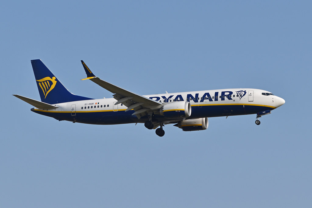 Photo of Ryanair EI-HGR, Boeing 737-800MAX