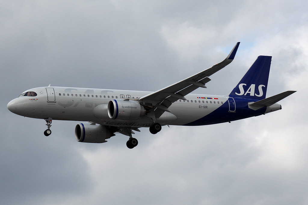 Photo of SAS Scandinavian Airlines EI-SIR, Airbus A320-200N