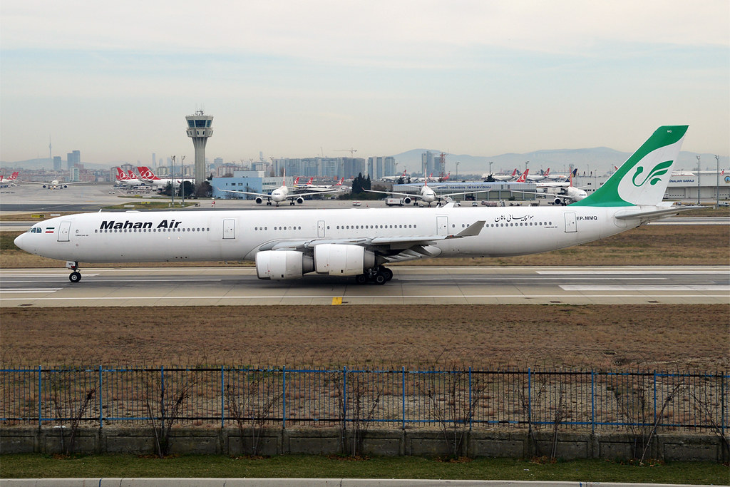 Photo of Mahan Air EP-MMQ, Airbus A340-600