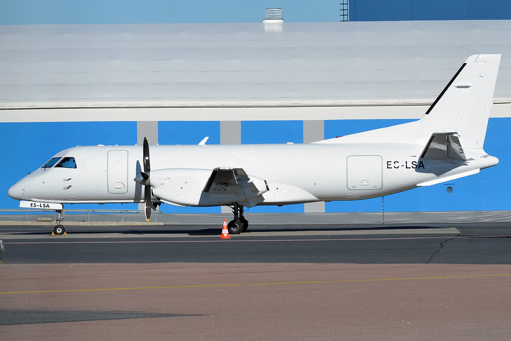 Photo of Airest Cargo ES-LSA, SAAB 340