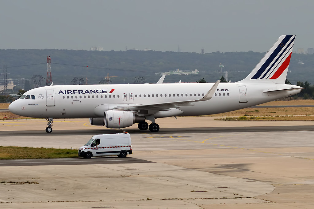 Photo of Air France F-HEPK, Airbus A320