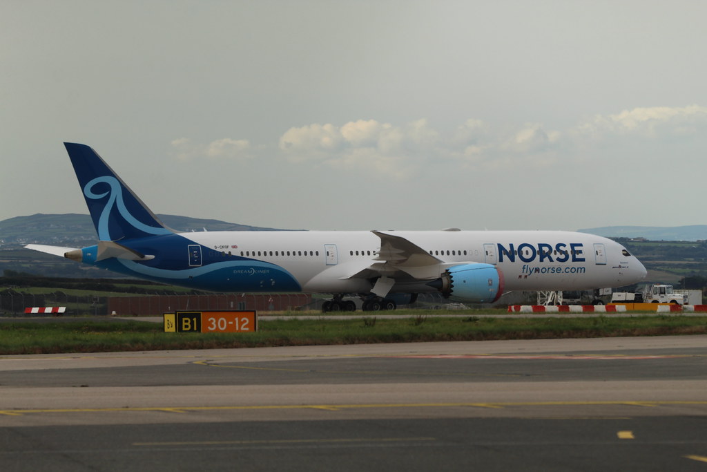 Photo of Norse Atlantic Airways UK G-CKOF, Boeing 787-9 Dreamliner