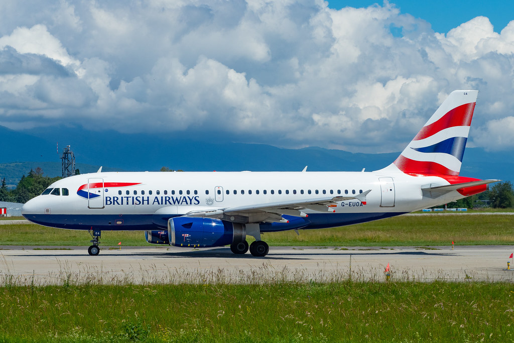 Photo of British Airways G-EUOA, Airbus A319