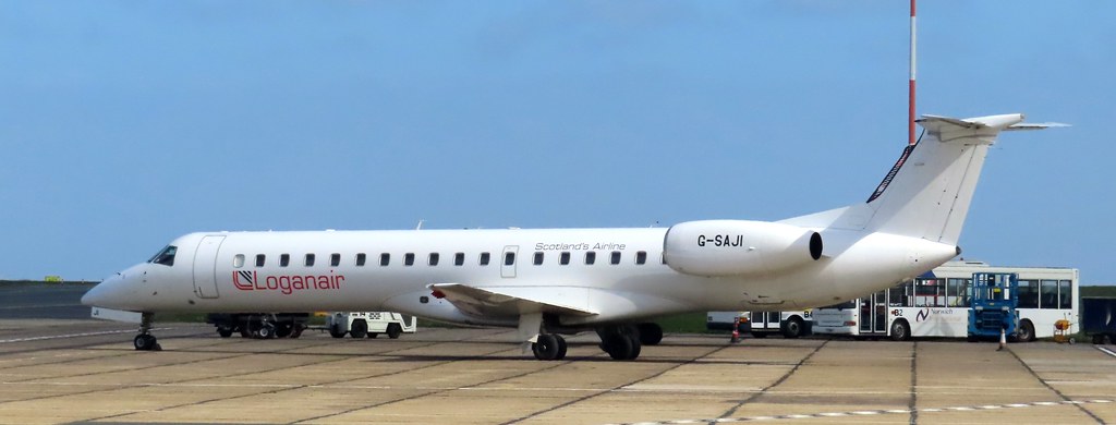 Photo of Loganair G-SAJI, Embraer ERJ-145