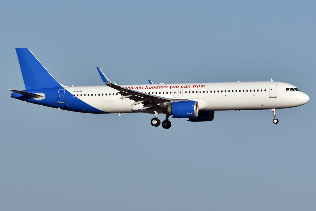 Photo of Jet2.com G-SUNJ, Airbus A321-Neo