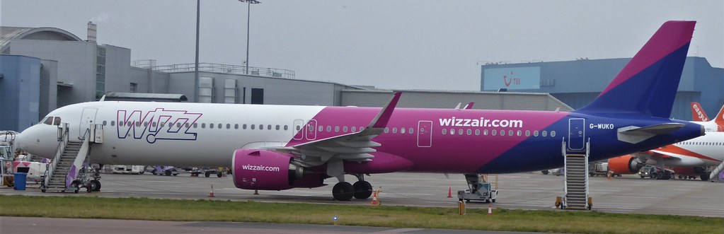 Photo of Wizz Air UK G-WUKO, Airbus A321-Neo