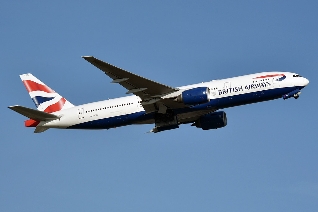 Photo of British Airways G-YMMJ, Boeing 777-200