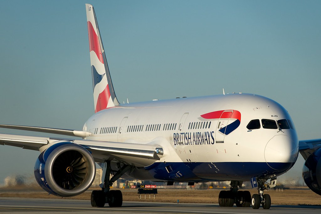 Photo of British Airways G-ZBJD, Boeing 787-8 Dreamliner