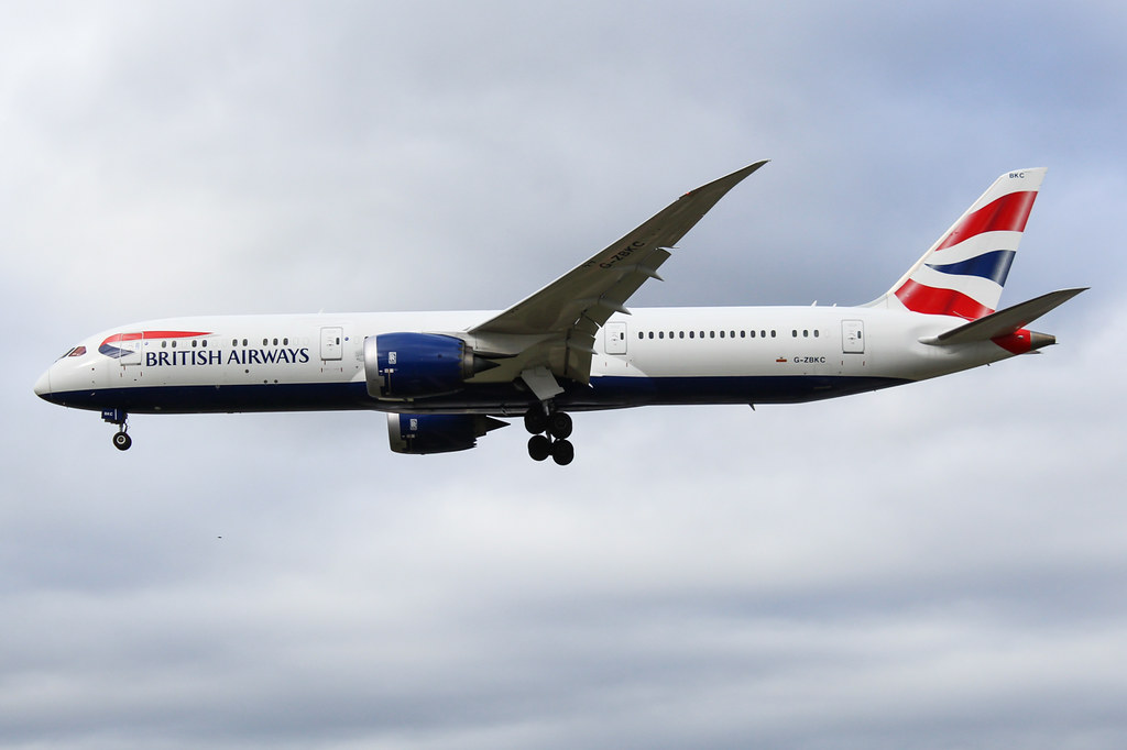 Photo of British Airways G-ZBKC, Boeing 787-9 Dreamliner