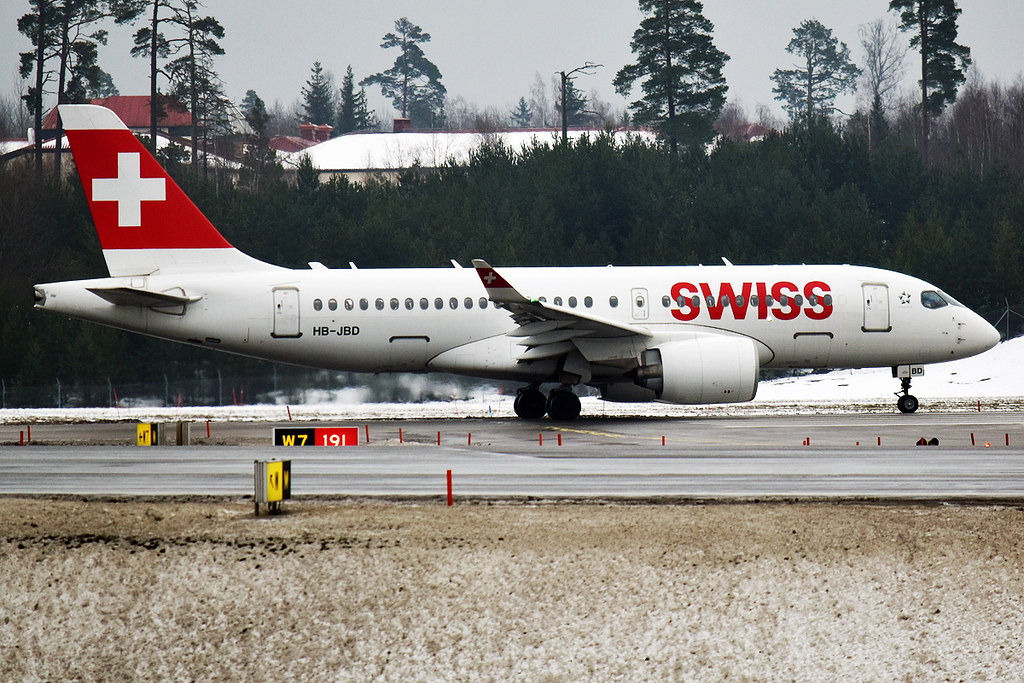 Photo of Swiss International Airlines HB-JBD, Airbus A220-100