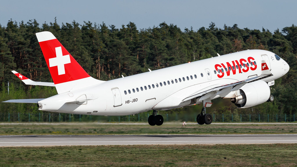 Photo of Swiss International Airlines HB-JBD, Airbus A220-100