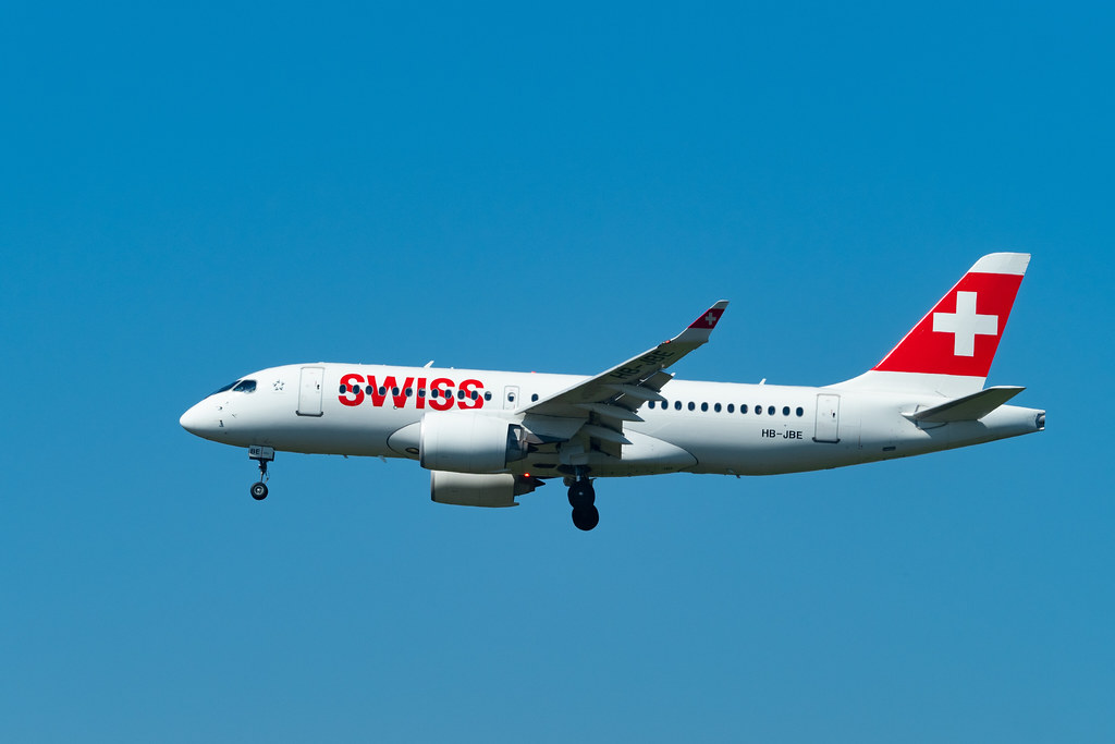 Photo of Swiss HB-JBE, Airbus A220-100