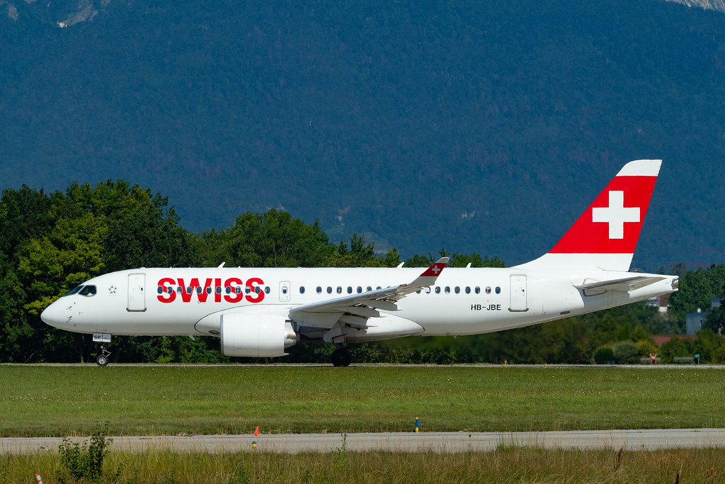 Photo of Swiss HB-JBE, Airbus A220-100