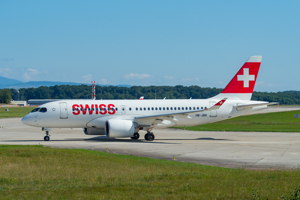 Photo of Swiss HB-JBE, Airbus A220-100