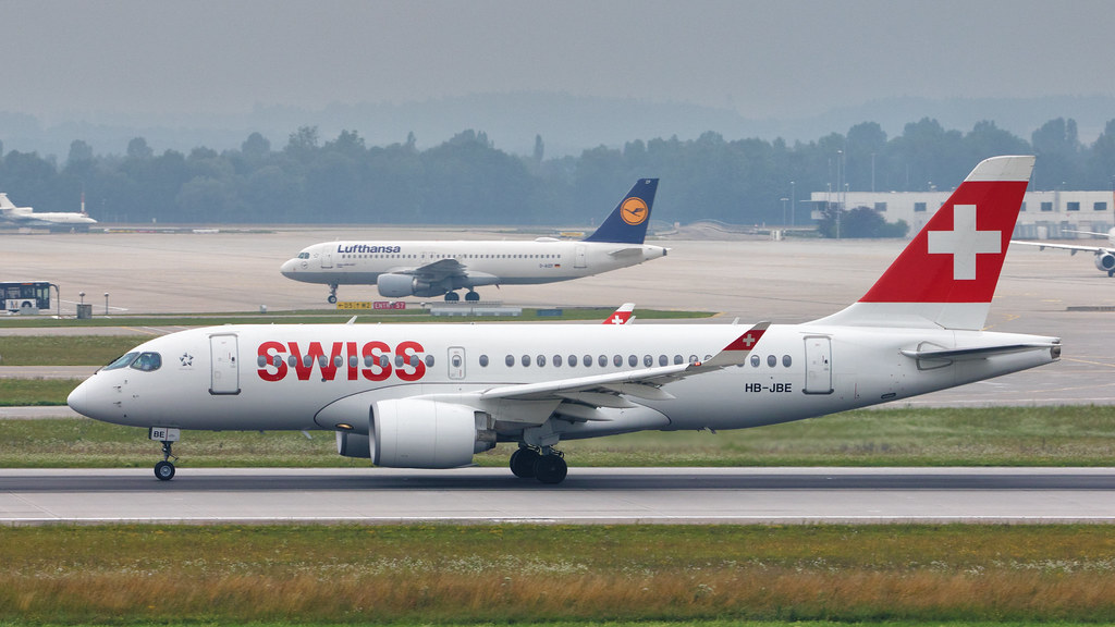 Photo of Swiss HB-JBE, Airbus A220-100