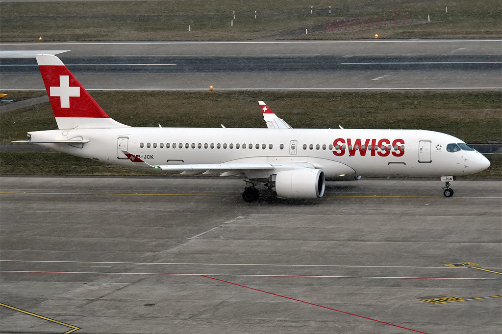 Photo of Swiss International Airlines HB-JCK, Airbus A220-300