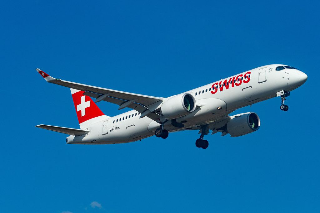 Photo of Swiss International Airlines HB-JCK, Airbus A220-300
