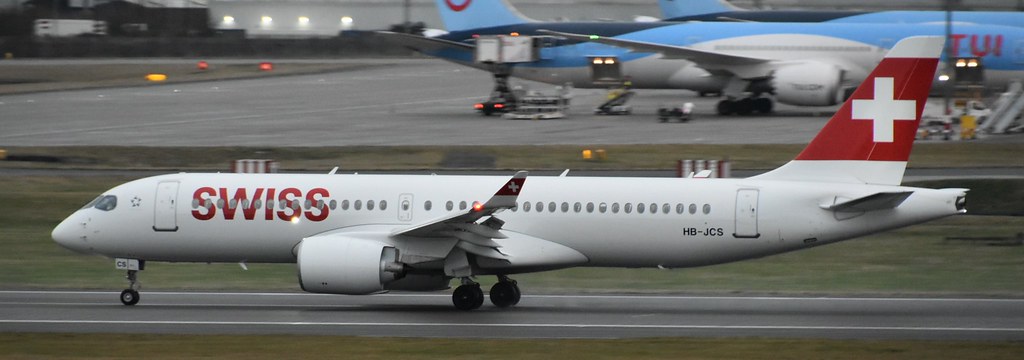Photo of Swiss International Airlines HB-JCS, Airbus A220-300