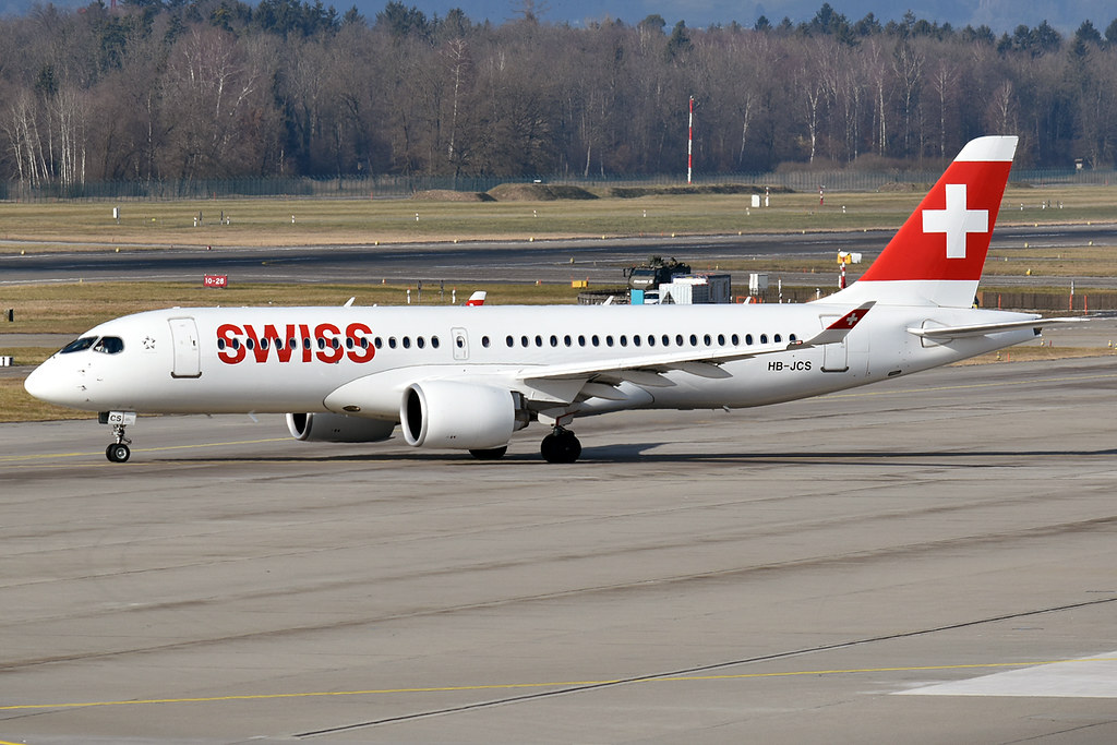 Photo of Swiss International Airlines HB-JCS, Airbus A220-300