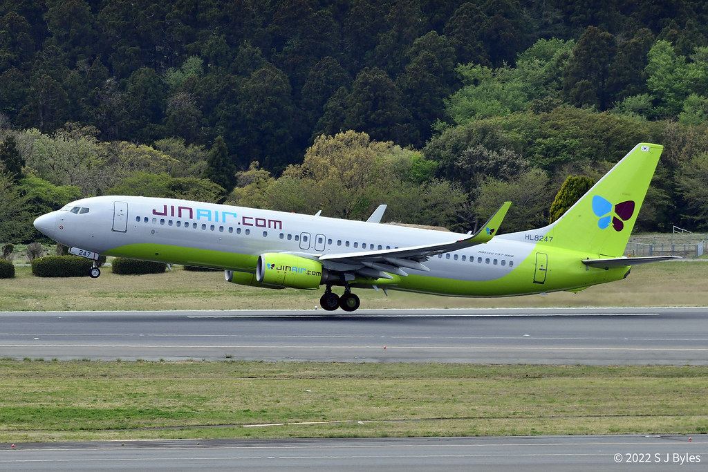 Photo of Jin Air HL8247, Boeing 737-800