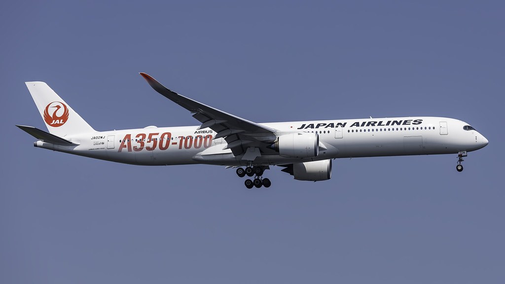 Photo of JAL Japan Airlines JA02WJ, Airbus A350-1000