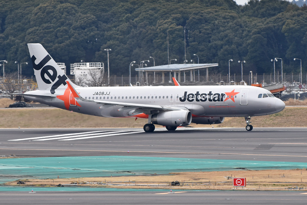 Photo of Jetstar Japan JA08JJ, Airbus A320