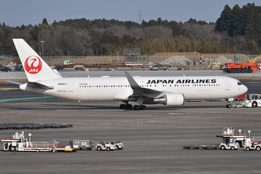 Photo of JAL Japan Airlines JA621J, Boeing 767-300