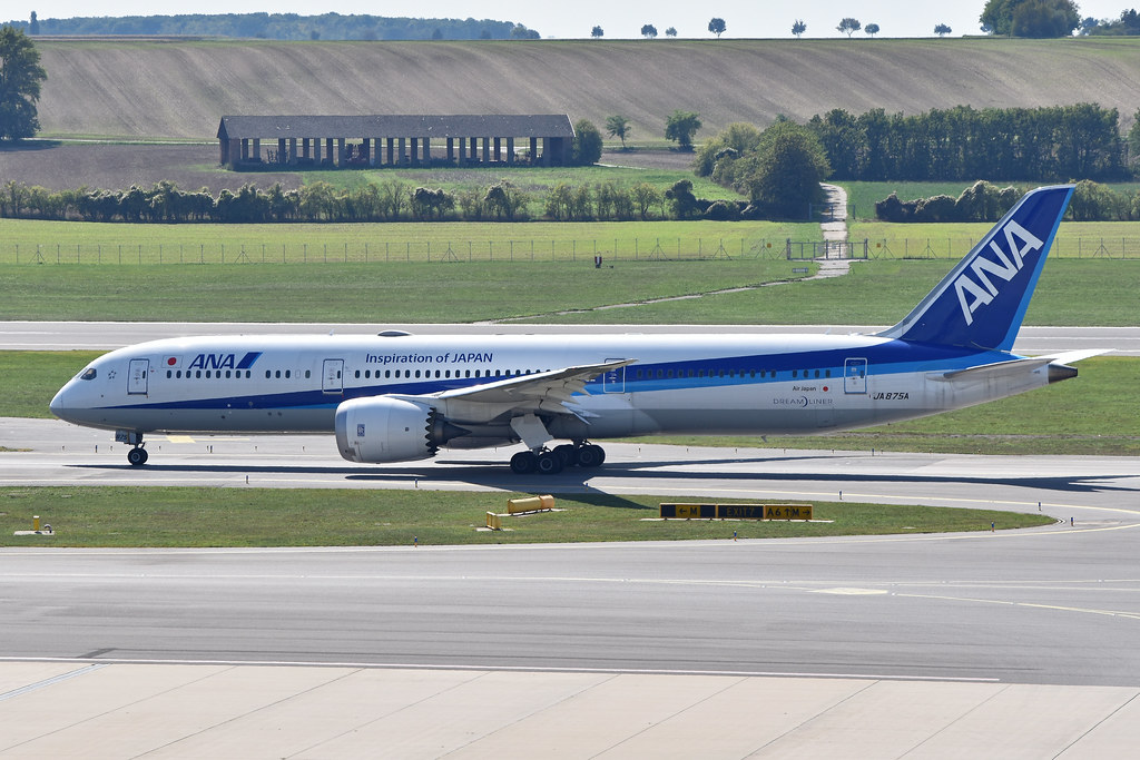 Photo of ANA All Nippon Airways JA875A, Boeing 787-9 Dreamliner