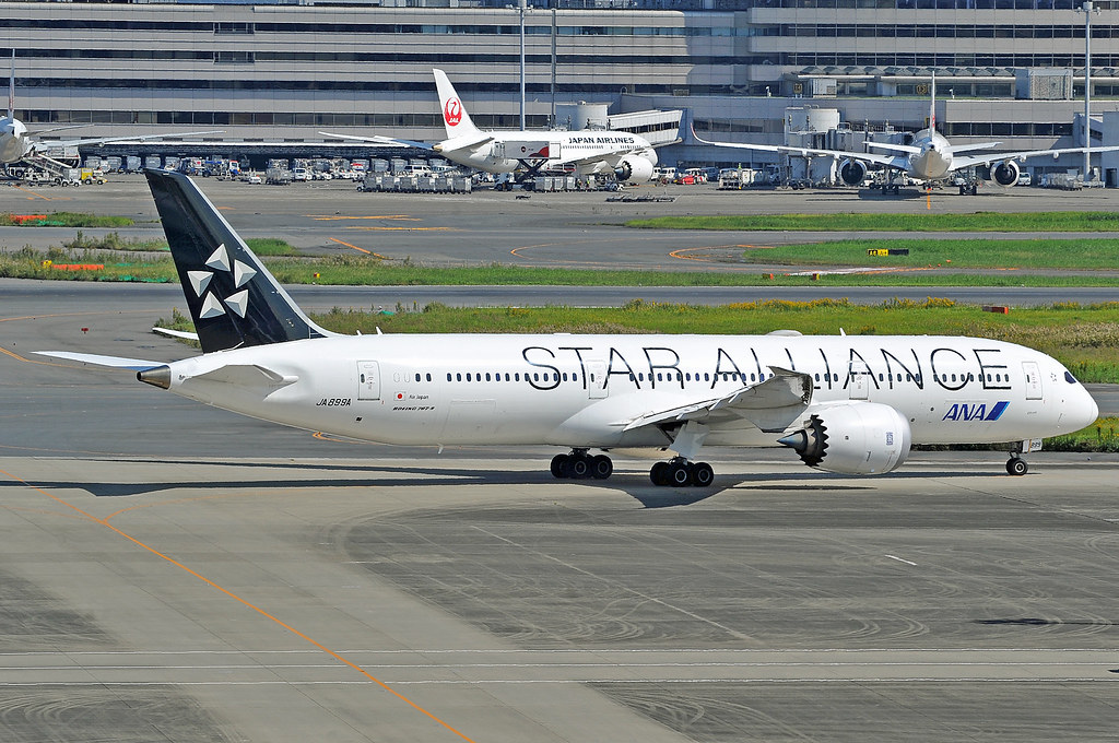 Photo of ANA All Nippon Airways JA899A, Boeing 787-9 Dreamliner