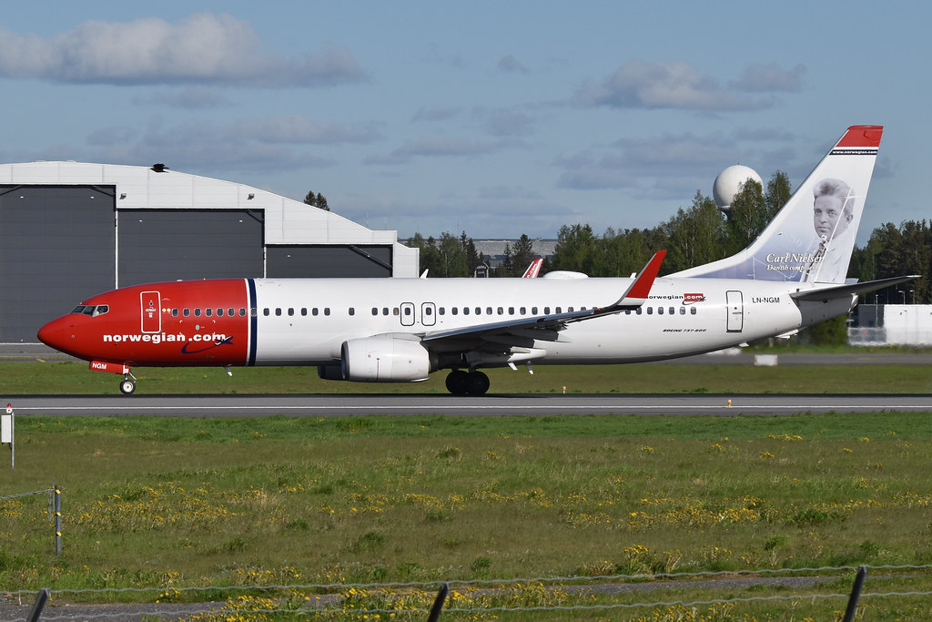 Photo of Norwegian Air Shuttle LN-NGM, Boeing 737-800