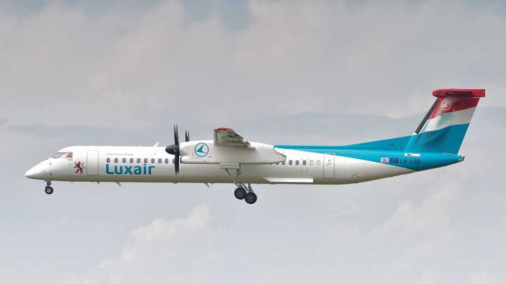 Photo of Luxair LX-LQD, De Havilland Dash 8 (400)