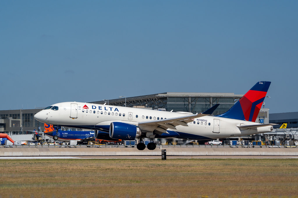 Photo of Delta Airlines N118DU, Airbus A220-100