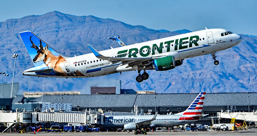 Photo of Frontier Airlines N233FR, Airbus A320